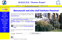 stralcio dell'home-page dell'Istituto Pessina di Como