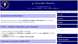 stralcio home page del sito Terzo Circolo di Pavia